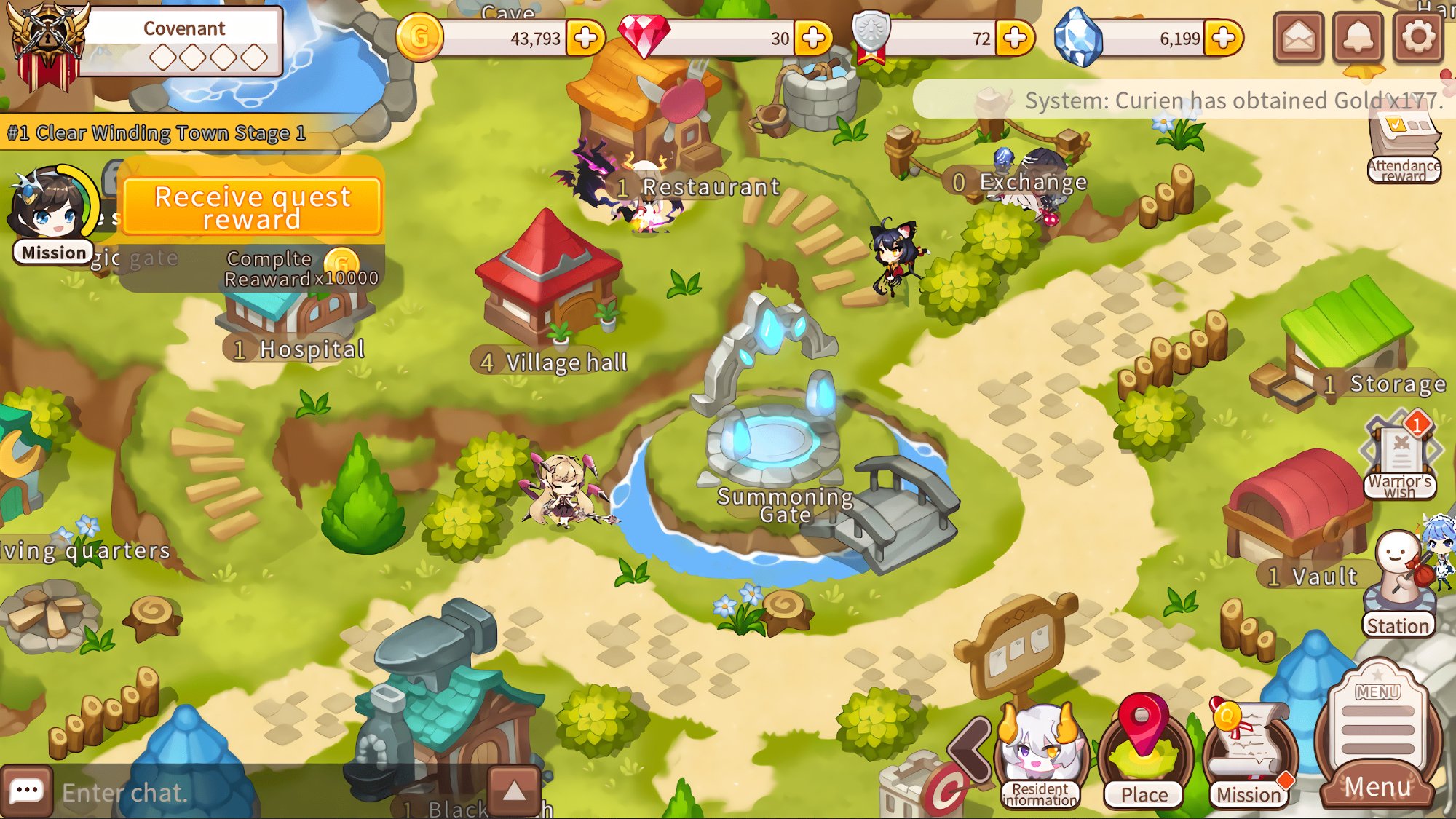 Covenant Child 모험 맵